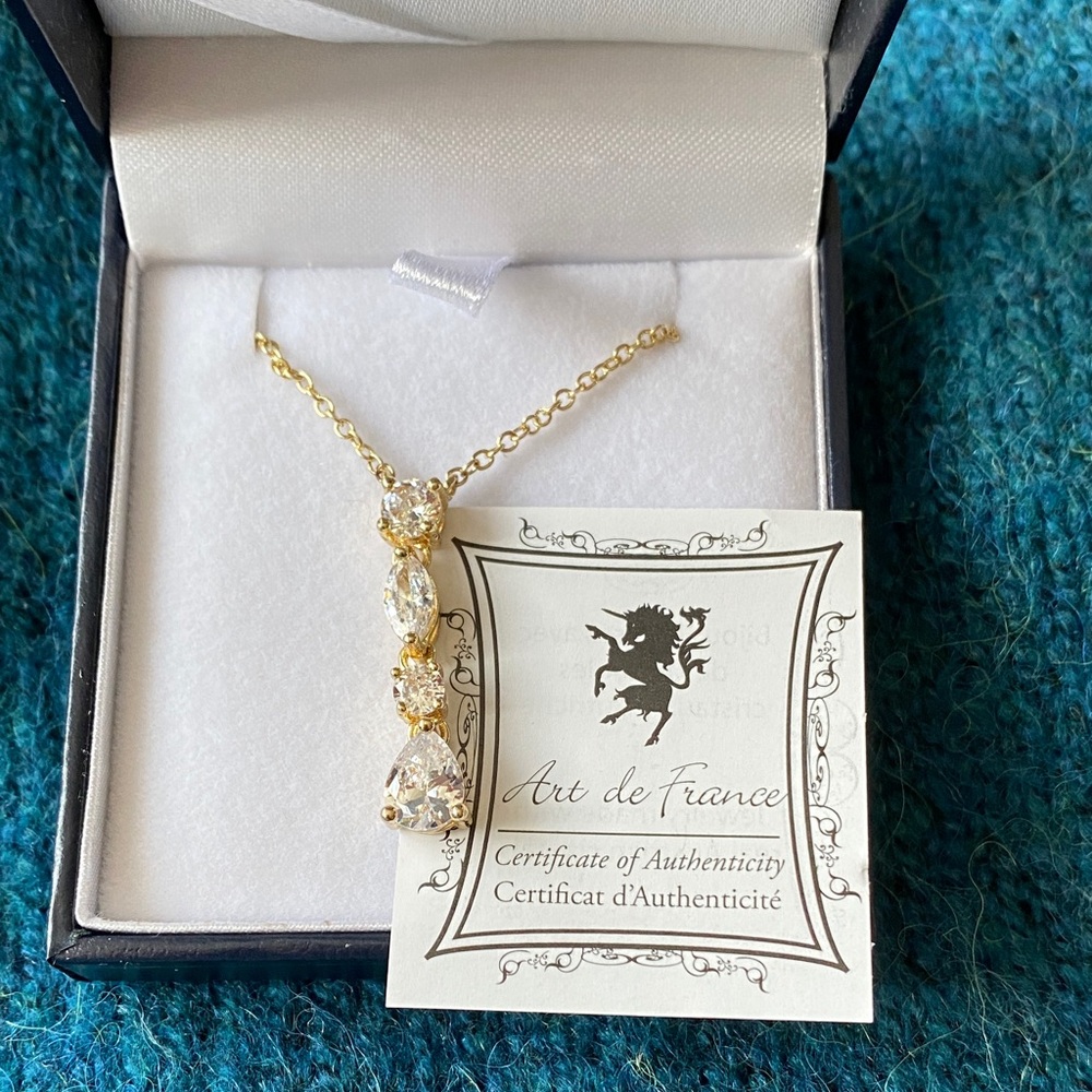 Second Art de France Austrian crystal necklace